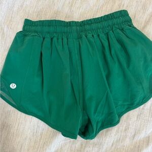 lululemon athletica Vibrant Green Athletic Shorts
